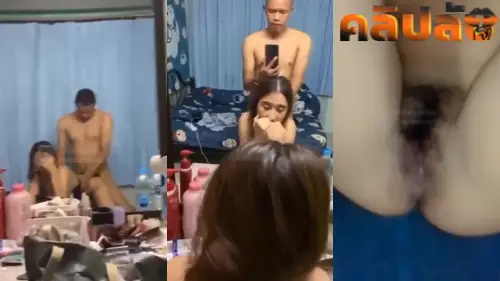 แอบซอยหีสาวข้างห้องตอนผัวไม่อยู่ คลิบหลุดไทย เห็นทหารแล้วอยากโดนควยประทะผัวเย็ดไม่ค่อยมันส์เลยแอบแซ่บเย็ดทหารหนุ่มข้างห้อง เย็ดกันคาชุดนอนไม่ได้นอนหยิบมือถือมาถ่ายตอนโดนเย็ดด้วยแถมให้ปล่อยน้ำแตกในหี