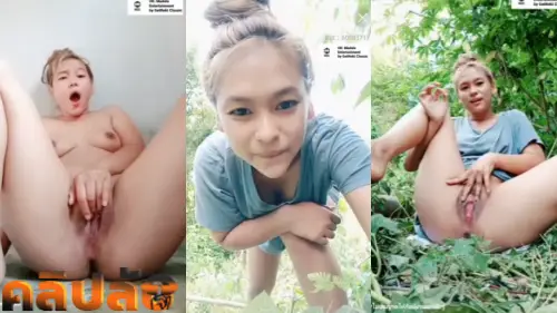 คลิปหลุด MLive น้องเนเน่ IDX-60683717 สาวไทยไลฟ์สดเล่นเสียวในป่า นั่งแหวกขาติ้วหีให้ดูช่วยตัวเองไปกำลังได้ที่แต่มีคนเดินผ่านเลยต้องกลับมาจัดที่บ้านเบ็ดหีรัวจนน้ำแตก